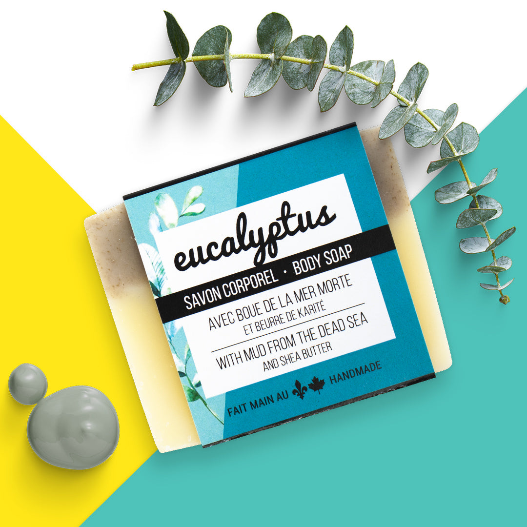 Savon hydratant pour le corps - Eucalyptus et boue de la mer morte image 0