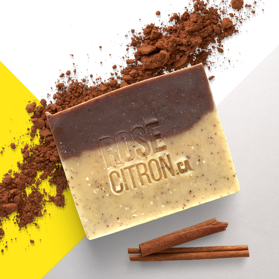 Savon exfoliant pour le corps - Choco-café image 1