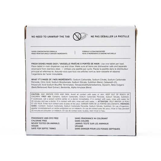 Pastilles pour lave-vaisselle