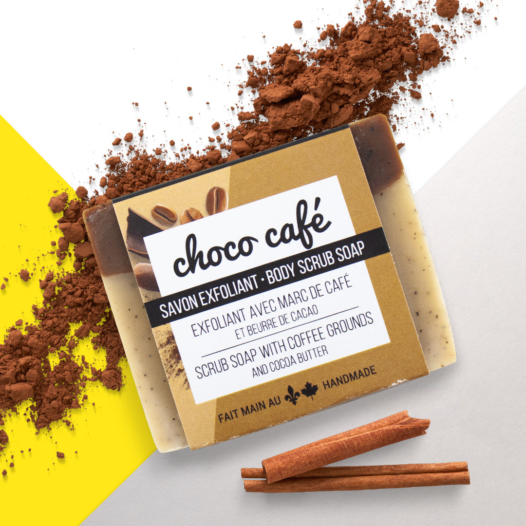 Savon exfoliant pour le corps - Choco-café image 0