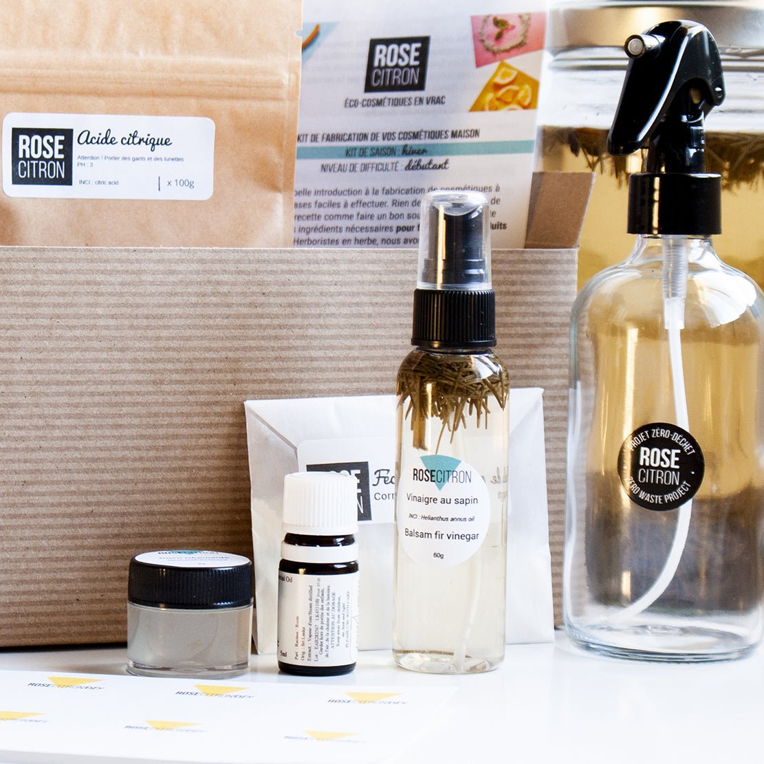 Ensemble de Fabrication (DIY) : Ménage du printemps - ROSECITRON