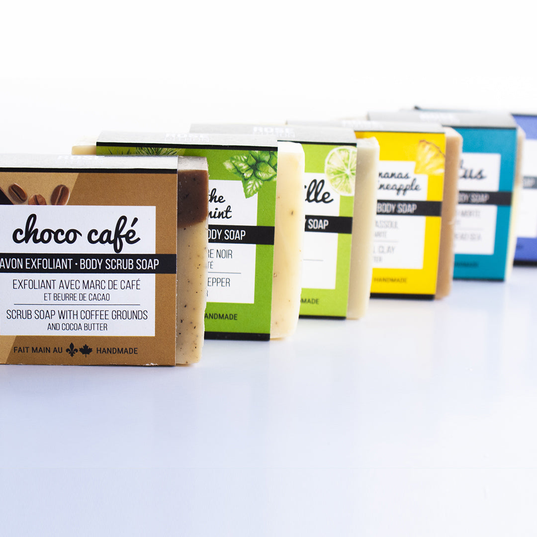Savon exfoliant pour le corps - Choco-café image 2