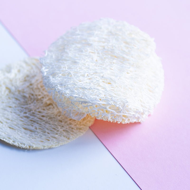 Mini éponge visage en luffa - ROSECITRON