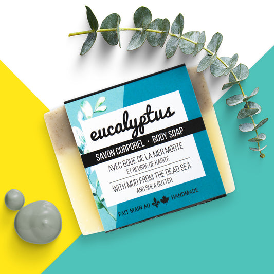 Savon hydratant pour le corps - Eucalyptus et boue de la mer morte image 0