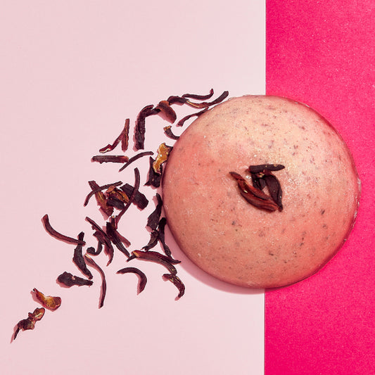 Exfoliant visage à l'hibiscus en barre image 0