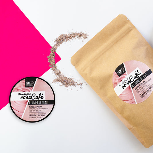 Masque Rose Café : illumine le teint image 0