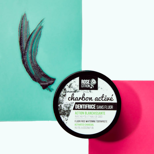 Dentifrice au charbon sans fluor - avec 25 % de Xylitol image 0