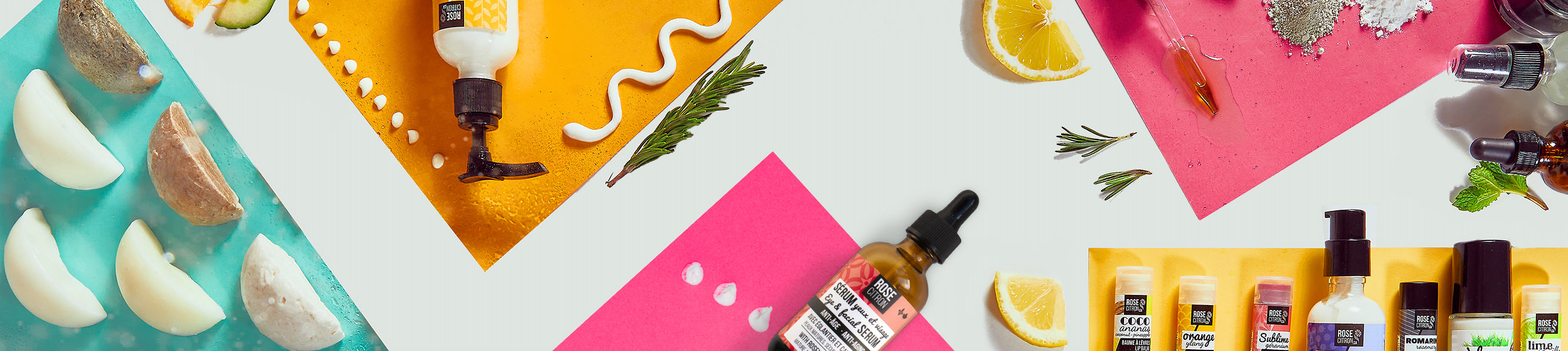 Produits de soins naturels ROSECITRON