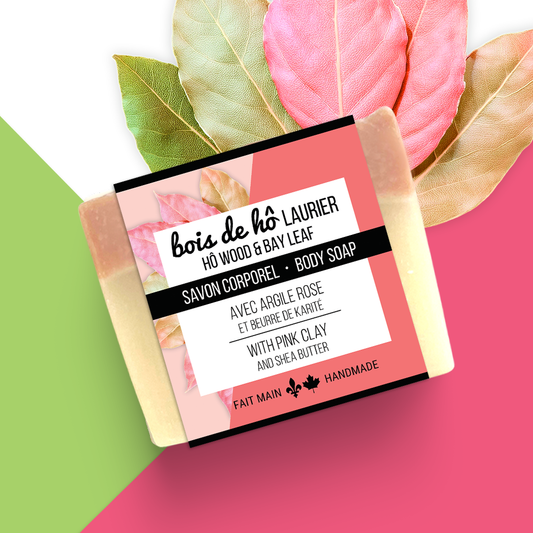 Savon hydratant pour le corps - Bois de Hô et Laurier