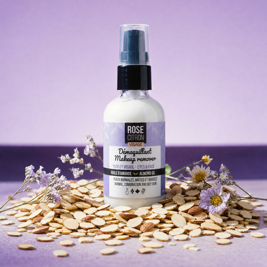 Démaquillant en crème pour les yeux et le visage à la centaurée