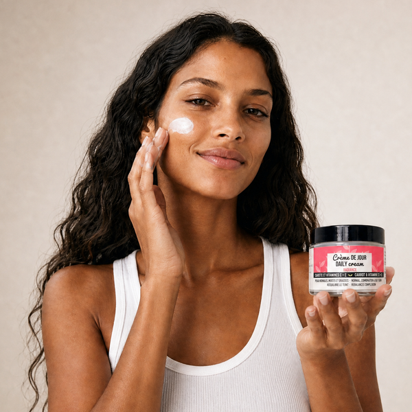 Crème de jour anti-âge avec Vitamine C et E