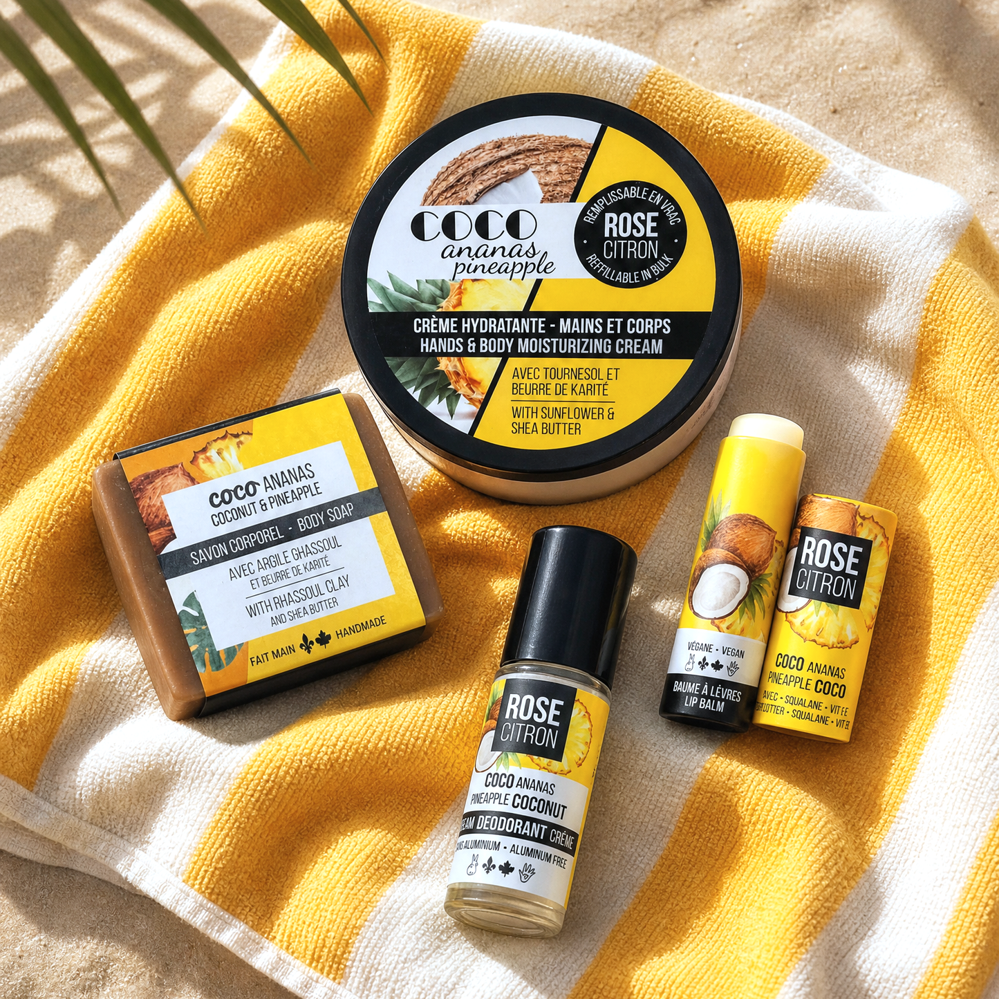 BEACH kit - Coconut and Pineapple