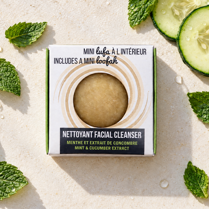 Facial Cleanser Bar (Cucumber and Mint)
