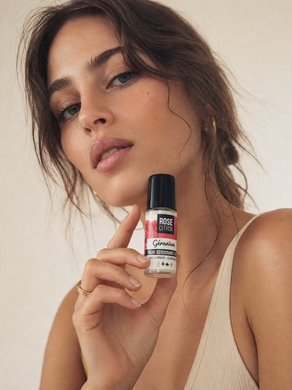 Natural roll-on cream deodorant