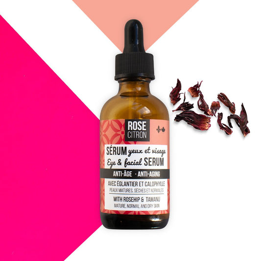 Sérum contour des yeux et visage Anti - âge - ROSECITRON