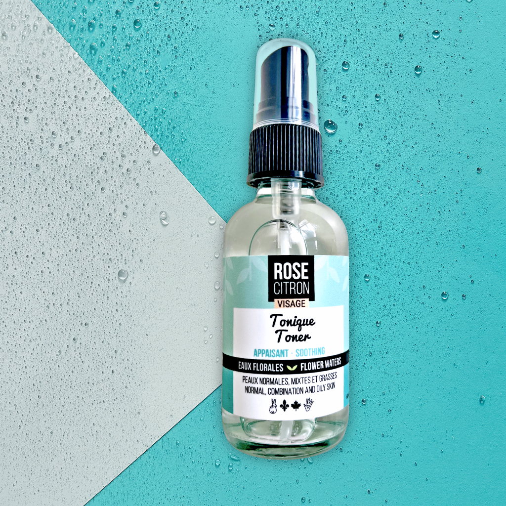 Tonique anti-rougeurs (eaux florales)